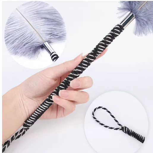 Plume coquine de caresse