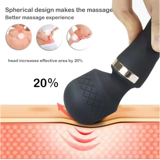 Vibromasseur Double Tête