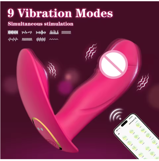 Vibromasseur connecté Bluetooth Plaisir à distance & contrôle via application