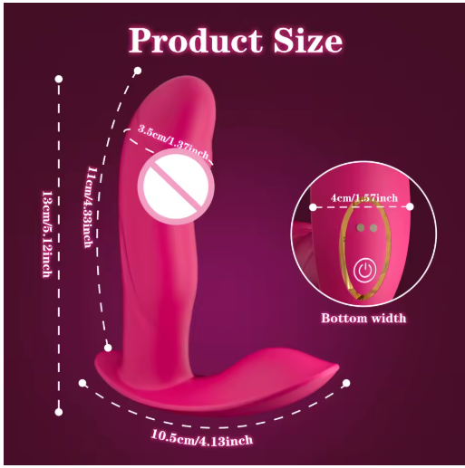 Vibromasseur connecté Bluetooth Plaisir à distance & contrôle via application