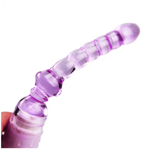 Godemichet Vibrant Flexible Silicone Doux, Multi-Vitesses