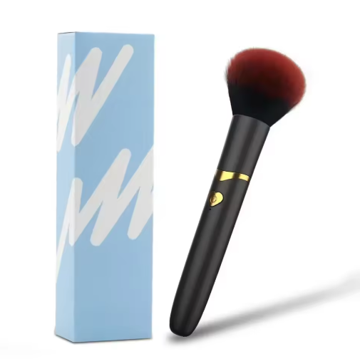 Vibromasseur discret en forme de pinceau Design élégant, puissant et silencieux