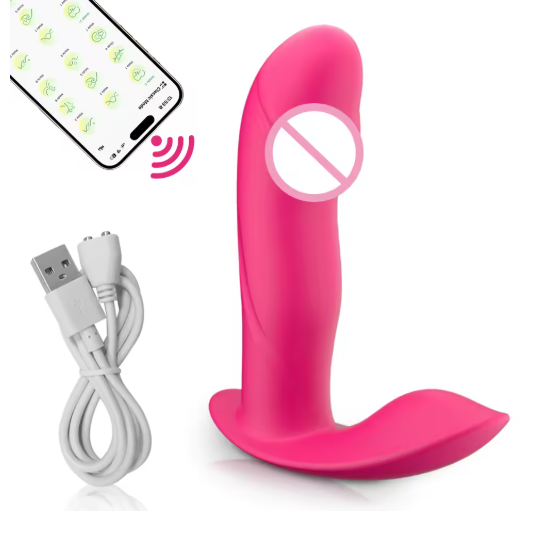 Vibromasseur connecté Bluetooth Plaisir à distance & contrôle via application